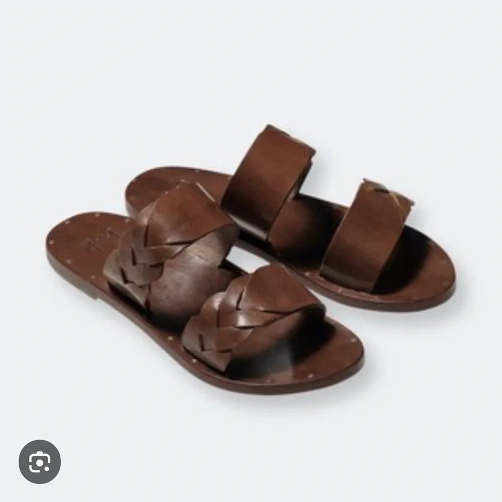 beek DARTER Chocolate Sandals, Size 7, EUC - Picture 2 of 13